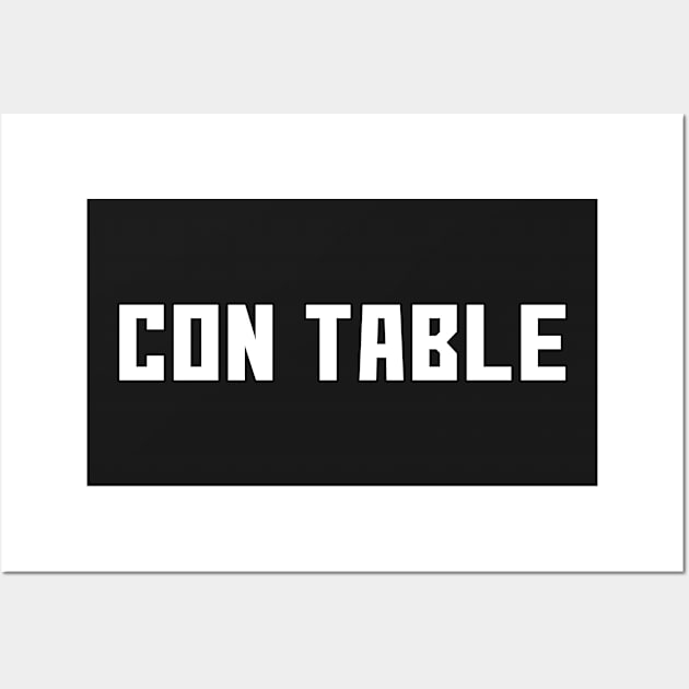 Con Table Wall Art by DuskEyesDesigns